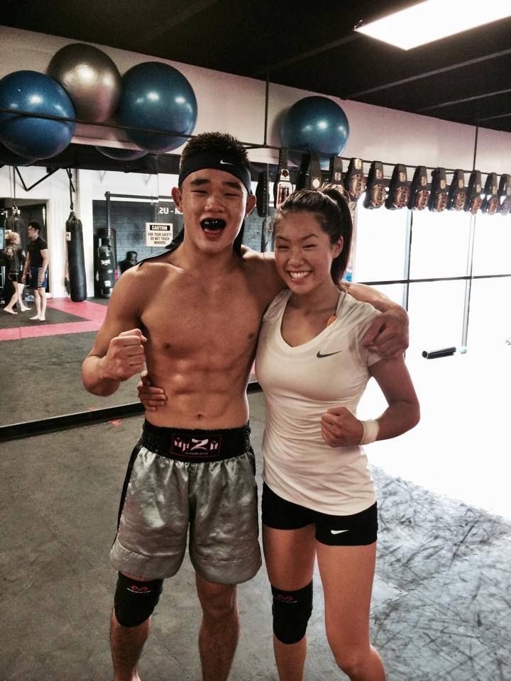 Angela and Christian are each other's best friends and favorite training partners. 