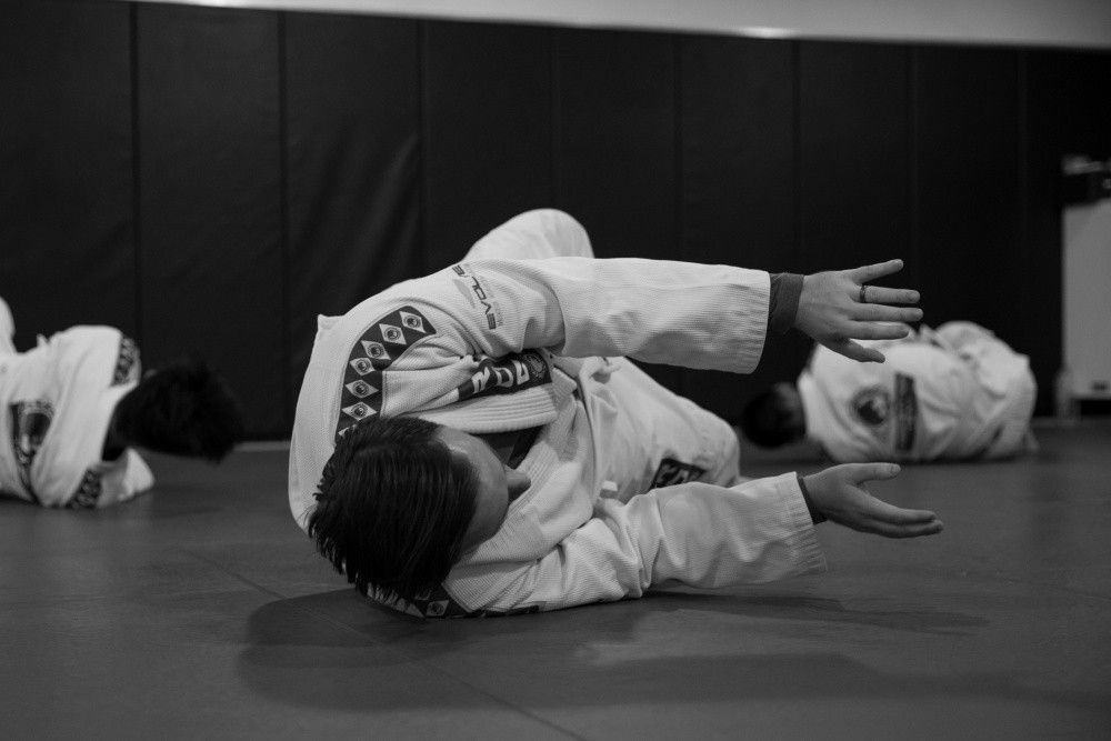 Every BJJ class starts off with a 15 minute warm-up. 