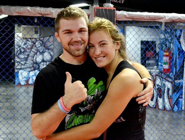UFC Superstars Miesha Tate and Bryan Caraway are UFC's first couple.