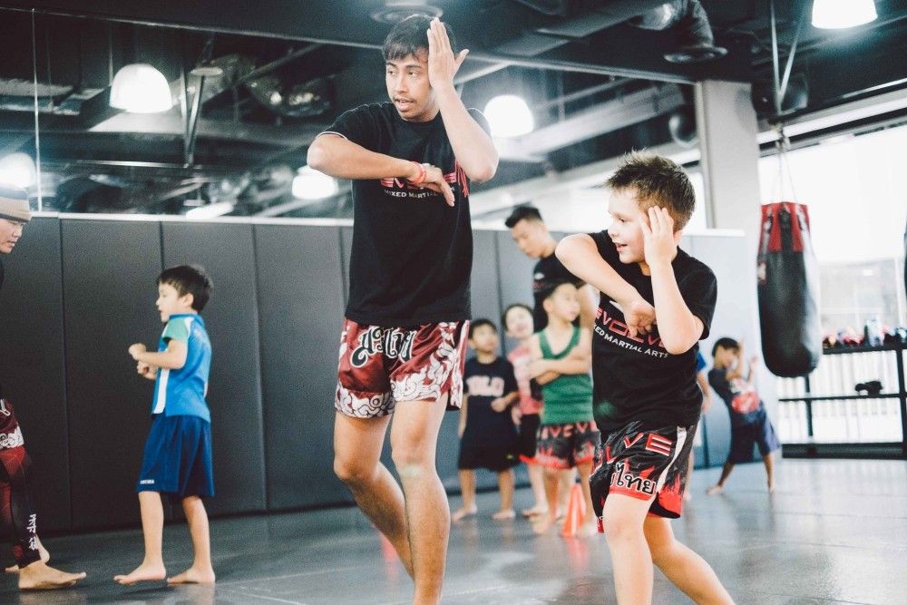 Boost your kids' confidence by letting them train Muay Thai.