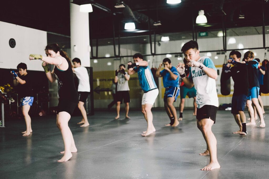 Muay Thai utilizes a beautiful symphony of kicks, punches, knees, and elbows with fluidity and grace.