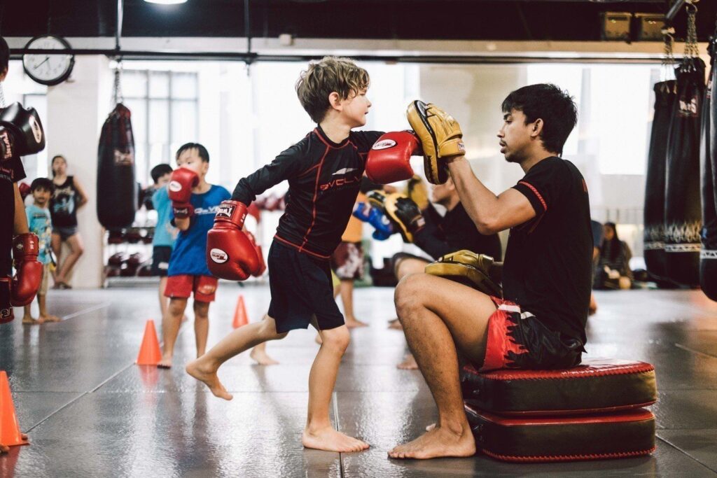 Muay Thai is a great way to keep your kids active.