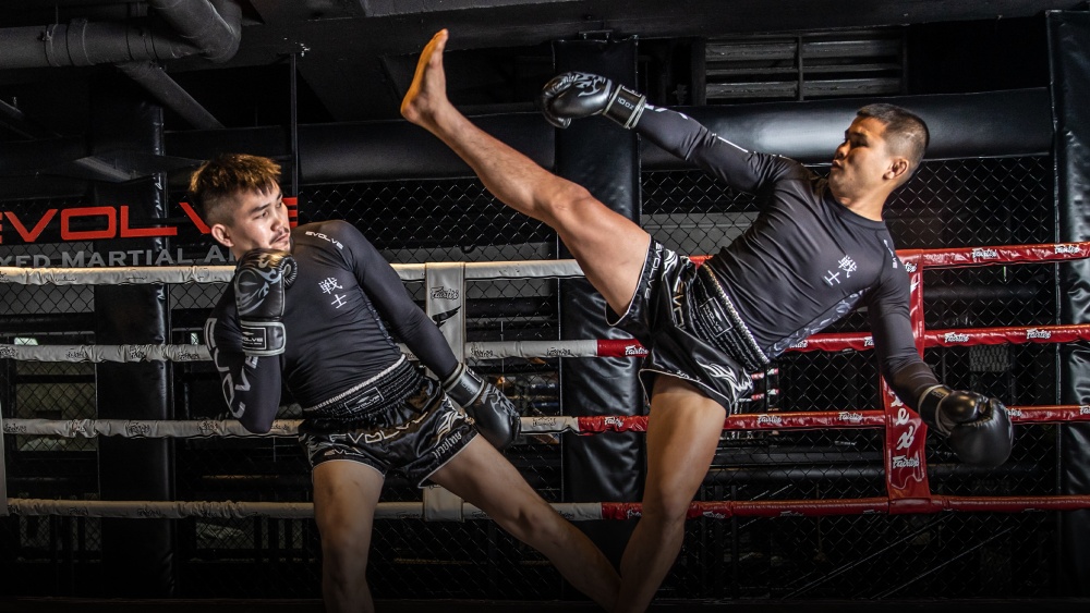 EVO MMA Boxing Gloves Focus Pads Set Muay Thai Martial Arts UFC PRO Training Bag 
